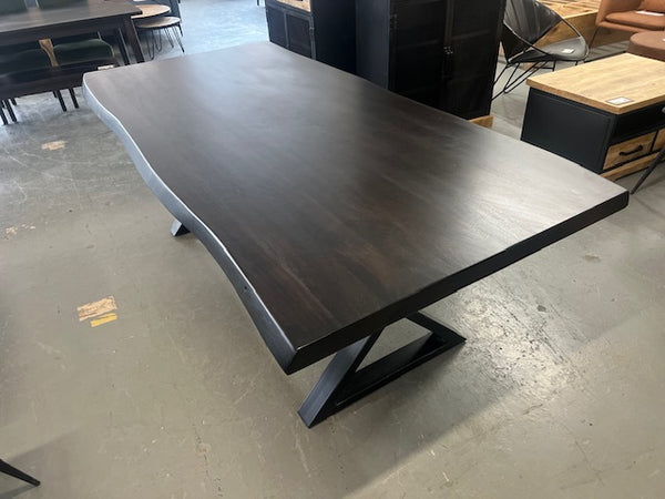 Table  à manger Acacia 84X40'' Noir