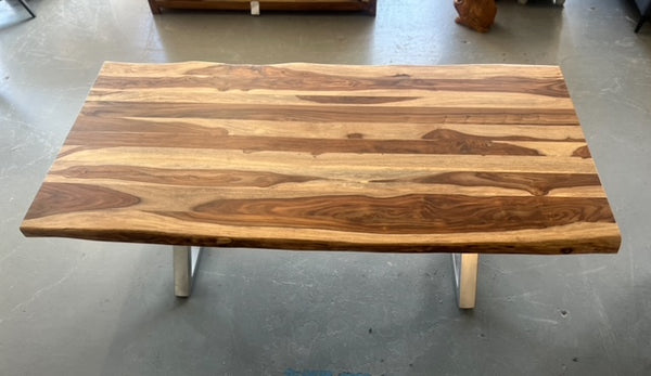 Table à manger Bois de Rose Champagne 84x40''