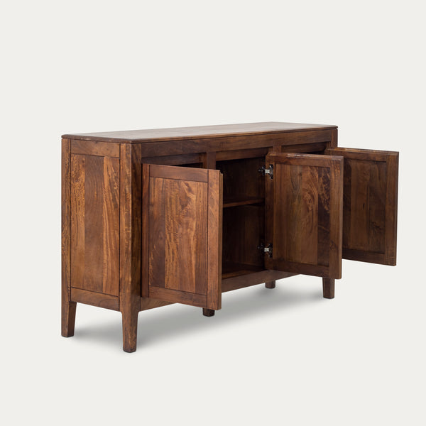 Buffet Dunia 57" - manguier massif brun