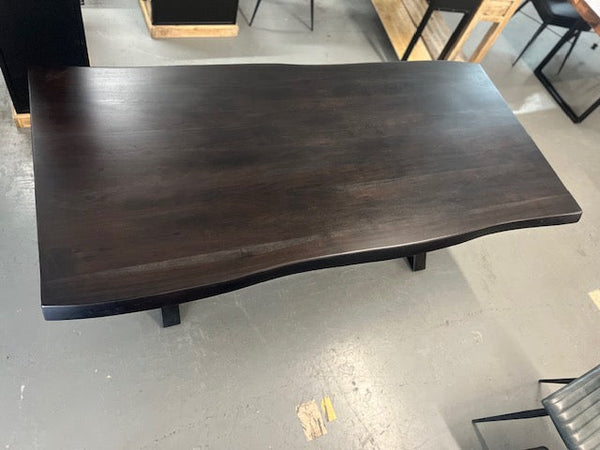 Table  à manger Acacia 84X40'' Noir