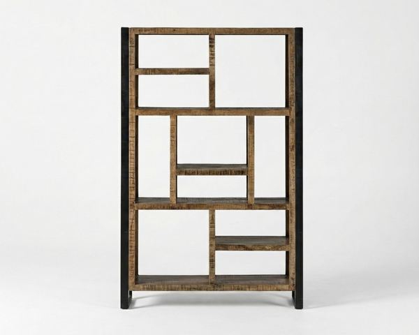 Bibliothèque Factory – manguier massif texturé