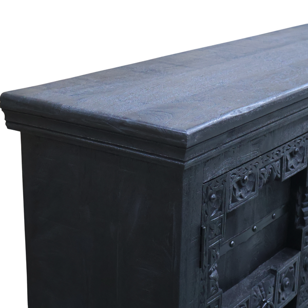 Buffet antique Indien 3 portes bois massif