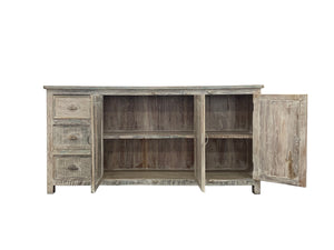Antique sideboard 3 doors 3 drawers - Kif-Kif Import