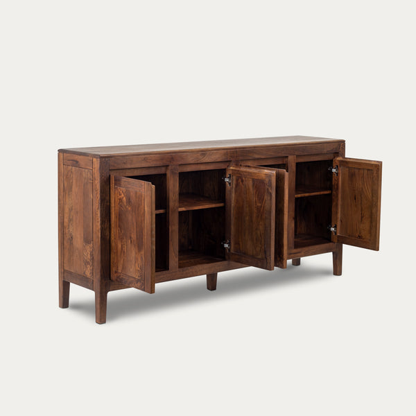 Buffet Dunia 71" - manguier massif brun