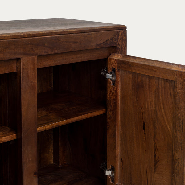 Buffet Dunia 71" - manguier massif brun