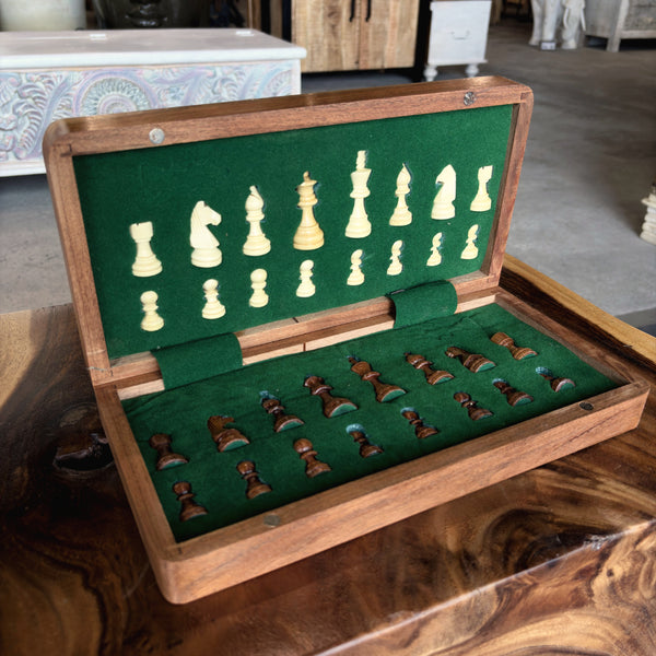 Jeu d'échecs pliable 12" carré - Kif-Kif Import