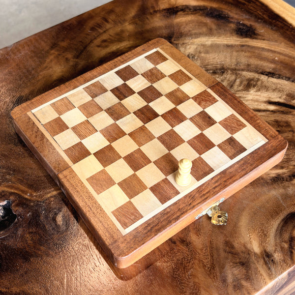 Jeu d'échecs pliable 8" carré - Kif-Kif Import