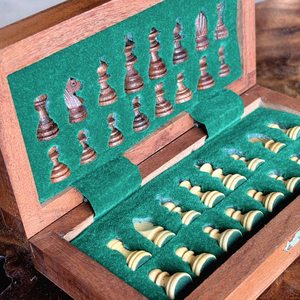 Jeu d'échecs pliable 8" carré - Kif-Kif Import