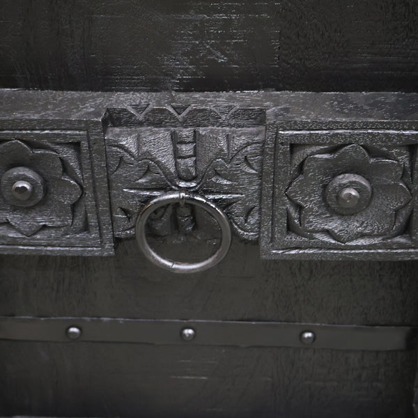 Buffet antique Indien 3 portes bois massif