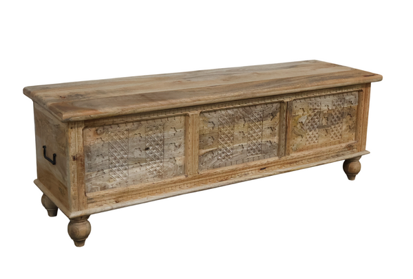 Coffre Diamond bois massif