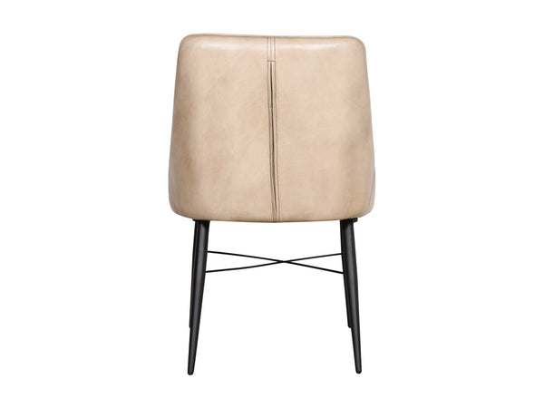 Stockton chair Mocha leather - Kif-Kif Import