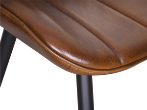 Gloria cigar leather chair - Kif-Kif Import