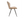 Gloria mocha leather chair - Kif-Kif Import