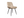 Luna mocha leather chair - Kif-Kif Import