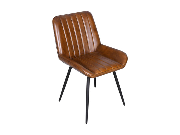 Luna cigar leather chair - Kif-Kif Import