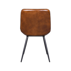 Luna cigar leather chair - Kif-Kif Import