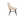 Nina mocha leather chair - Kif-Kif Import