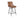 LUNA cigar leather counter chair - Kif-Kif Import