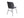 Chaise cuir noir JULIA - Kif-Kif Import