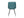 Chaise en cuir vert LUNA - Kif-Kif Import