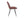 Chaise cuir bourgogne NESSA - Kif-Kif Import