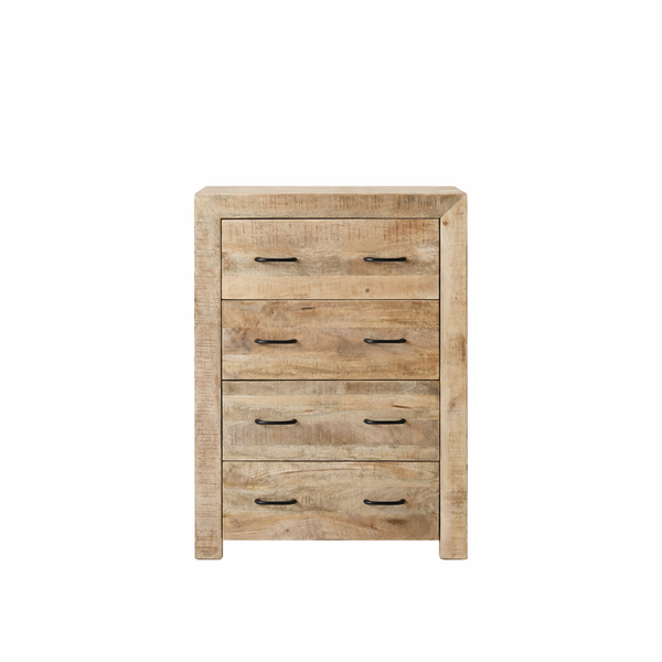 Commode Dhaka – Manguier massif naturel texturé
