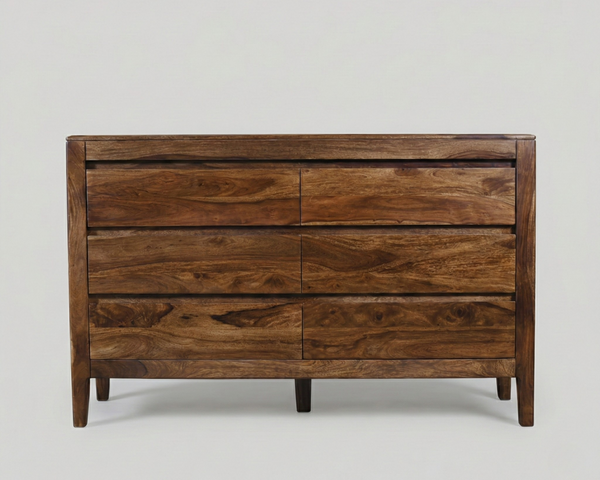 Commode Dunia – Sheesham massif brun