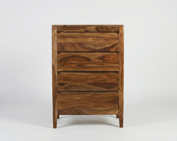 Commode Dunia – Sheesham massif brun