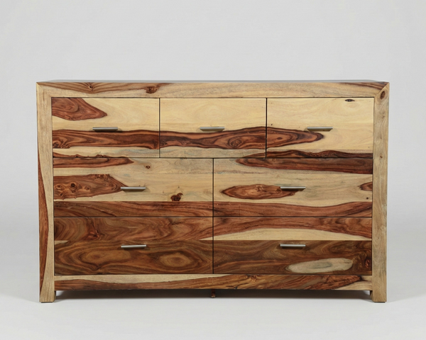 Commode Enzo – Sheesham massif naturel