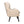 Fauteuil cuir Stanford Moka - Kif-Kif Import