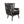 Fauteuil cuir Stanford Noir - Kif-Kif Import