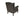 Buckley armchair in black leather - Kif-Kif Import