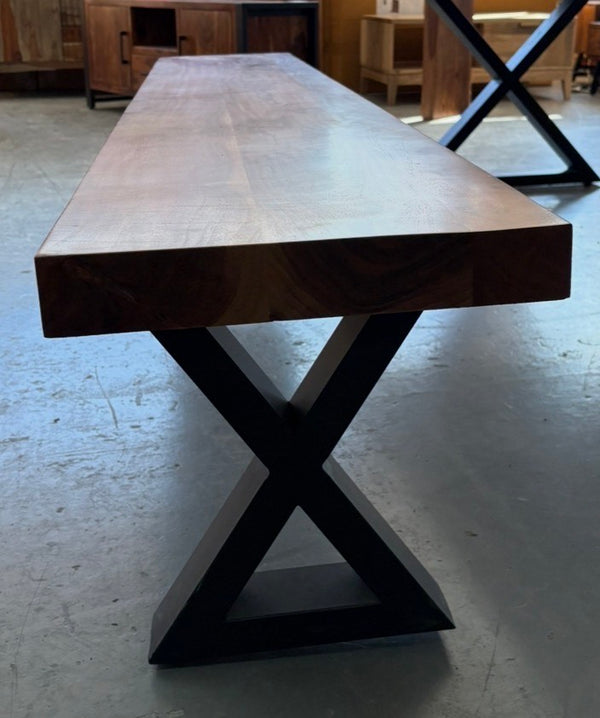 Banc en Acacia 90x14x2.5''