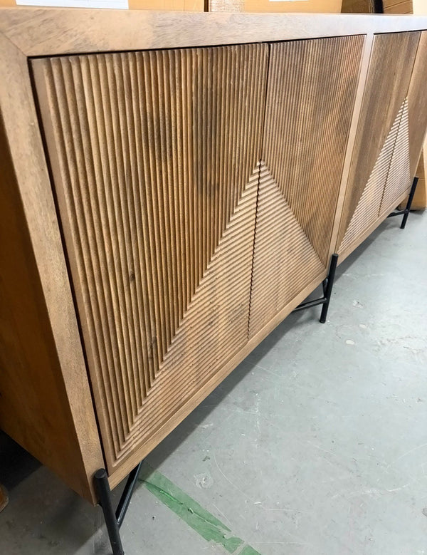 Buffet 4 portes en Manguier 35x71x16''