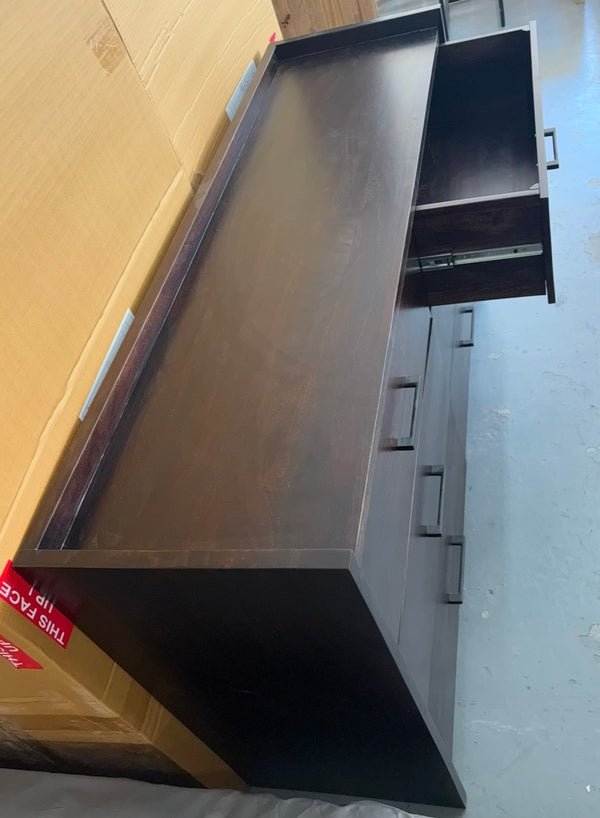 Commode 6 tiroirs Bois de Rose 36×62×18"