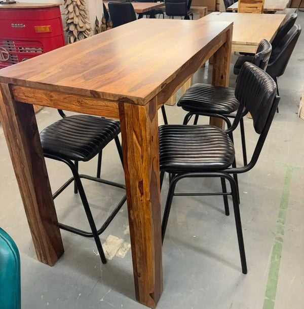 Table Bar Bois de Rose 42.5x55x27.5''