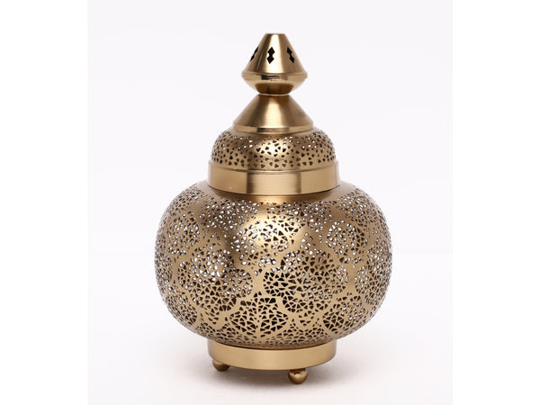 Lámpara de mesa Sultan Tikoni dorada - Kif-Kif Import