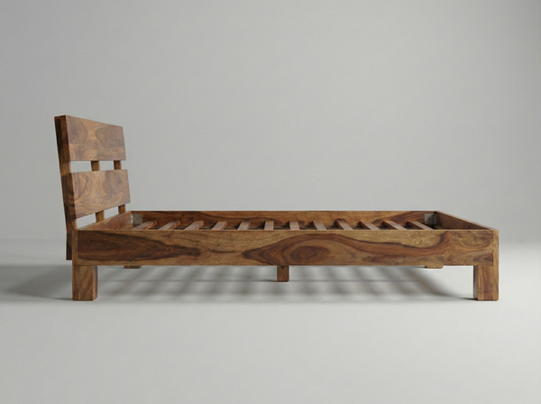 Lit Naya – sheesham massif brun