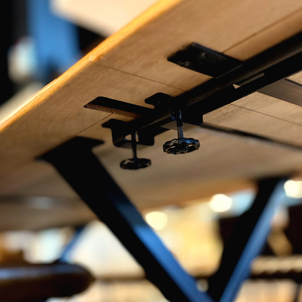 Table à dîner extensible manguier 1.5" bord naturel X - Kif-Kif Import