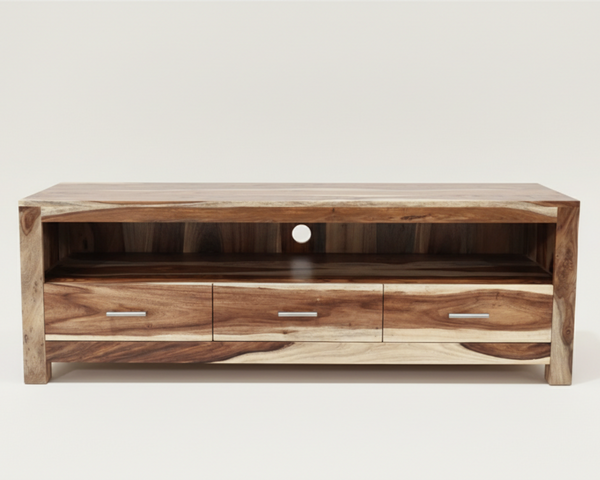 Meuble TV Enzo – sheesham massif naturel