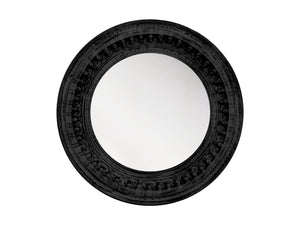 Annapurna round black mirror - Kif-Kif Import