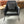 Fauteuil 1 place noir simili cuir 18,5x26''