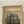 Miroir arche antique sculpté — bois massif patiné 86×5×45