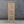 Colonne de rangement sculptée — bois massif patiné 83×28×18