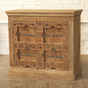 Buffet 2 portes en teck et manguier — 47.5×20×44