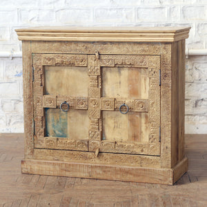 Buffet 2 portes en teck et manguier — 47×18×42