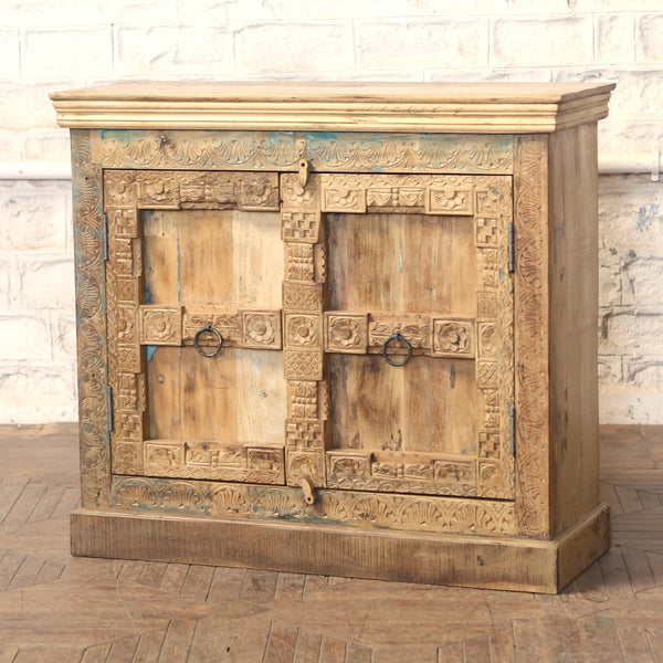 Buffet 2 portes en teck et manguier — 47×18×42" — PA34516