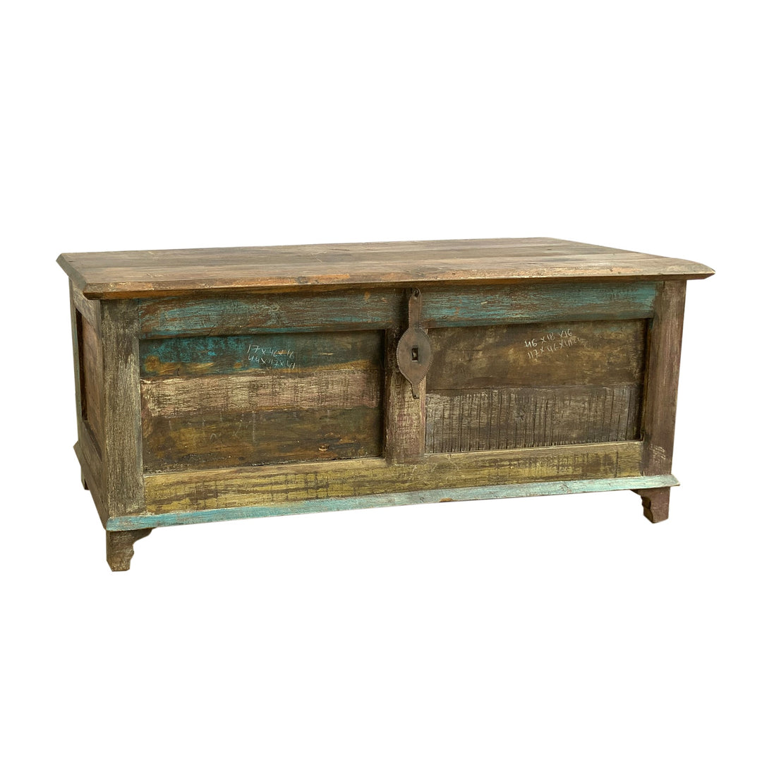 Coffre en bois d’acacia — 46×16×18" — PA9691