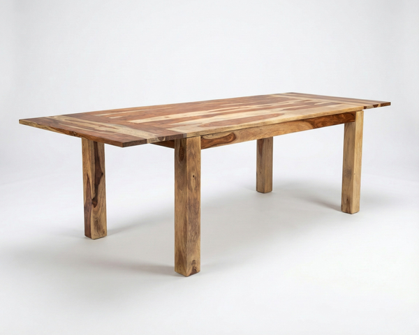Table à dîner Avadi extensible 71" à 103"– sheesham massif naturel