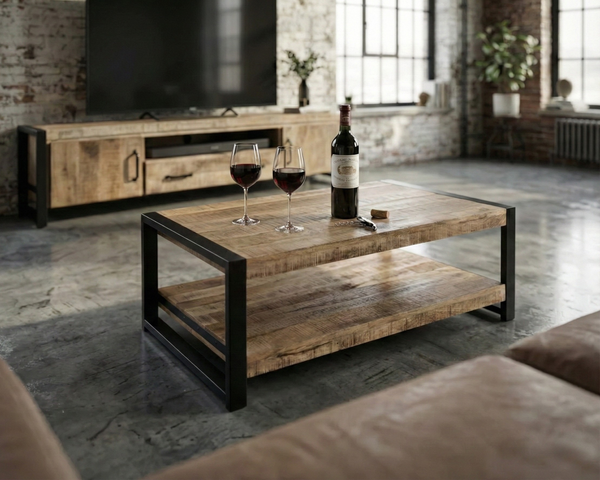 Factory coffee table